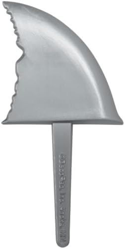 Gray Shark Fin Cake Toppers Cupcake Picks 24 Count