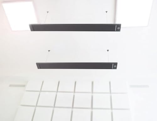 BILUX Hot Yoga Infrared Heaters 75 sq ft 240V Ceiling Mount 1200W