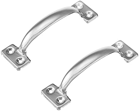 LIZAVO V171 Gate Handle 2 Pack Stainless Steel
