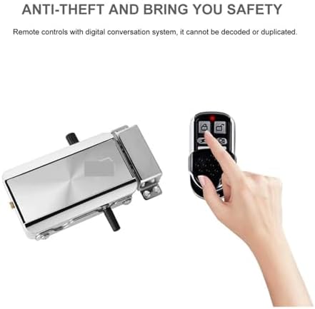 Tuya WiFi Smart Door Lock with 4 Remote Controllers