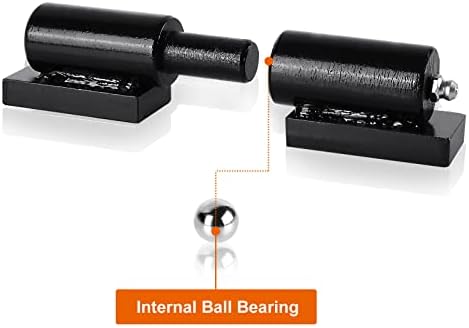 DIRBUY 2 Pack Heavy Duty 5 Inch Weld Hinges for Metal Gates