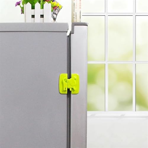 DNAFIMUO 1Pcs Pink Safety Drawer Lock for Cabinet Doors