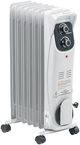 Comfort Zone Oil-Filled Radiator Space Heater 1500W