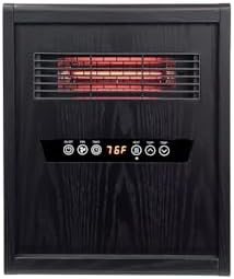 Modern Ember 1500W Infrared Heater with LED Touchscreen