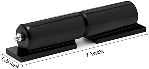 Heavy Duty Gate Hinges 7 Inch 2 Pack Black Iron