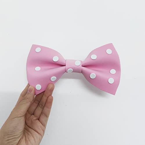 GmakCeder Mouse Cake Topper Bow and Ears New Pink