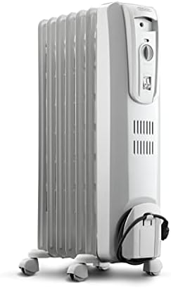 DeLonghi TRH0715 Oil Filled Radiant Heater 1500W Quiet Portable