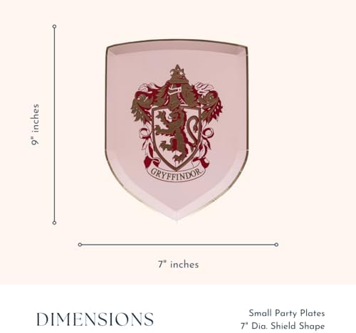 Harry Potter House Pride Paper Plates - Pack of 8 7 D