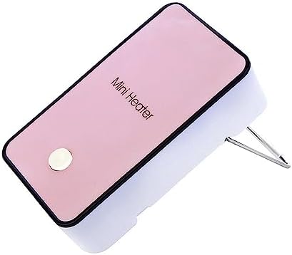 YOUCIDI Safety Energy-Saving Heater Pink Portable Room Warmer