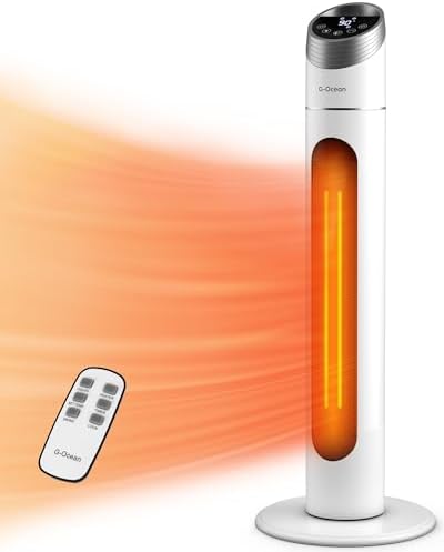 G-Ocean 34 Space Heater with Remote and Timer