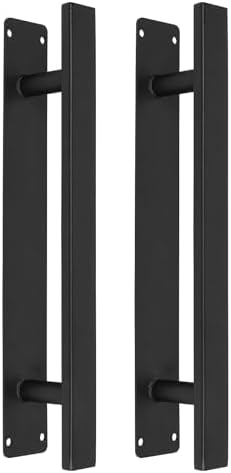 Purife 12 Inch Heavy Duty Metal Gate Pull Handles Pack of 2