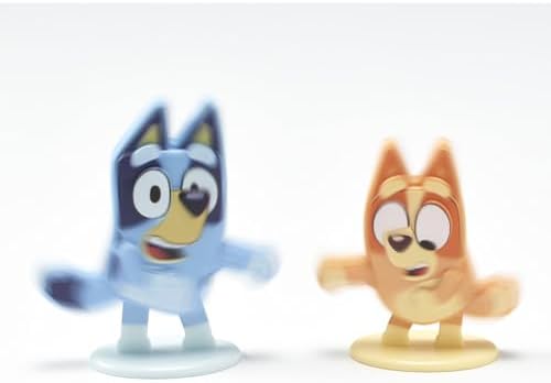 Bluey Dance Mode Cake Toppers 3 Piece Set