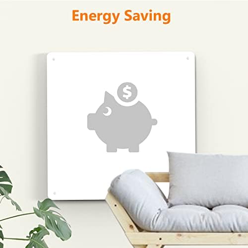 TRUSTECH Wall Mount Heater - 400W Convection No Fan