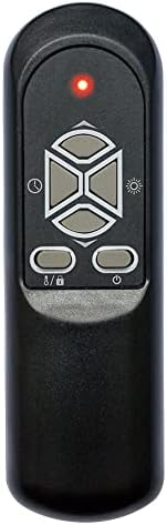 LifeSmart Infrared Quartz Heater with Remote 1500W Black