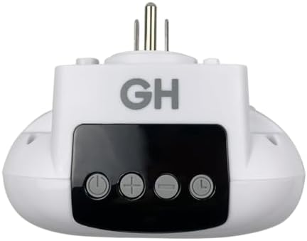 Good Housekeeping Digital Ceramic 750-Watt Space Heater with 2 Heat Settings White