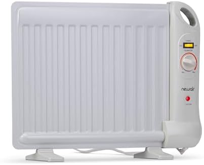 NewAir 400W Portable Under Desk Heater - Slim Silent