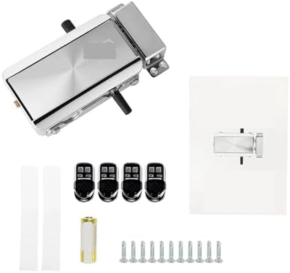 Tuya WiFi Smart Door Lock with 4 Remote Controllers