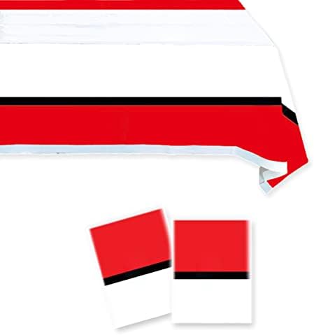 OULUN 2Pcs Cartoon Game Party Tablecloth 70x42in