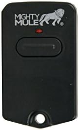 Mighty Mule Single Button Gate Remote - Black