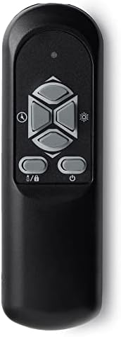 LIFESMART GLOBAL 6 Element Space Heater with Remote - Brown