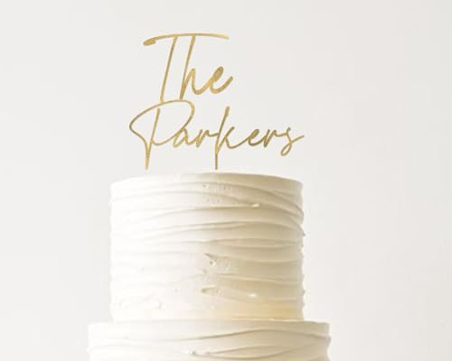 Handmade Mr and Mrs Cake Toppers for Wedding