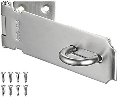 JQK 5 Inch Door Hasp Latch Lock