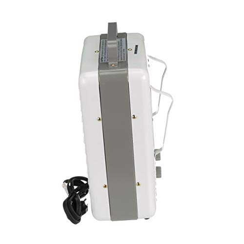 TPI 188TASA Fan Forced Portable Heater - 1500W 120V Durable and Quiet