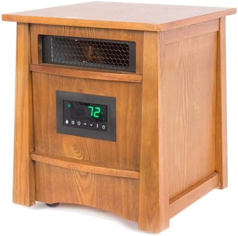 LifeSmart LifePro 1500W Infrared Space Heater with Remote Control