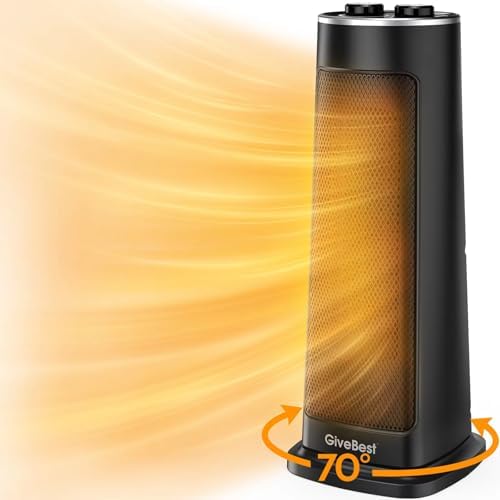 GiveBest 1500W PTC Electric Heater with 70 Oscillation