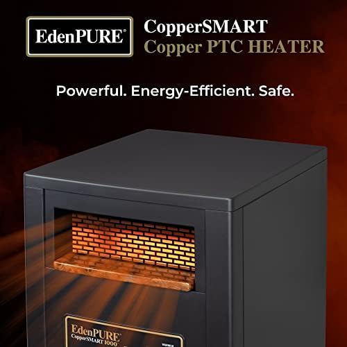 EdenPURE CopperSMART Electric Space Heater 1000-1500W