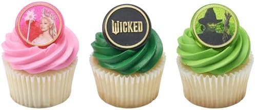 DecoPac Wicked Cupcake Rings 24-Pack
