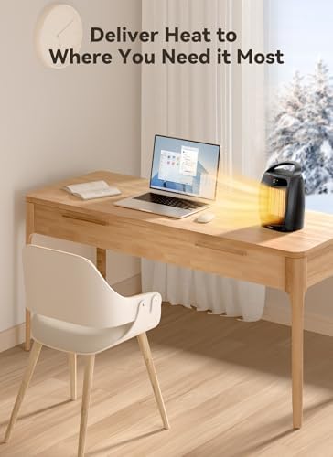 GiveBest 1500W Electric Space Heater with Remote Control and ECO Mode