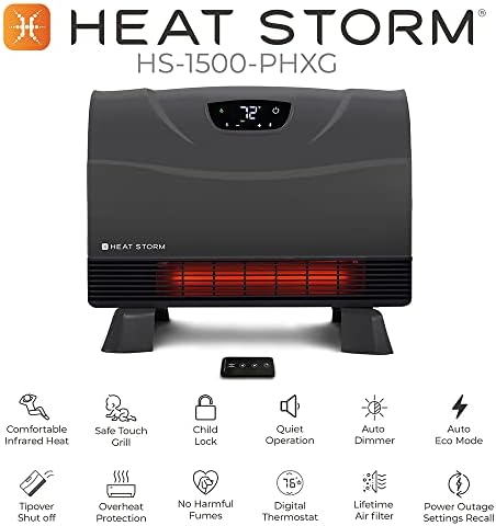 Heat Storm Phoenix HS-1500-PHX Infrared Heater