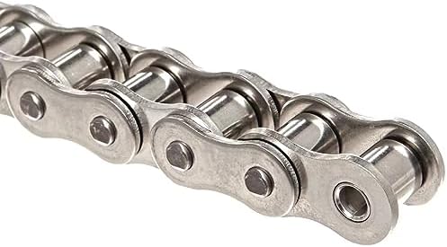 Gudwells ANSI 40SS Roller Chain 10 Feet with 2 Master Links