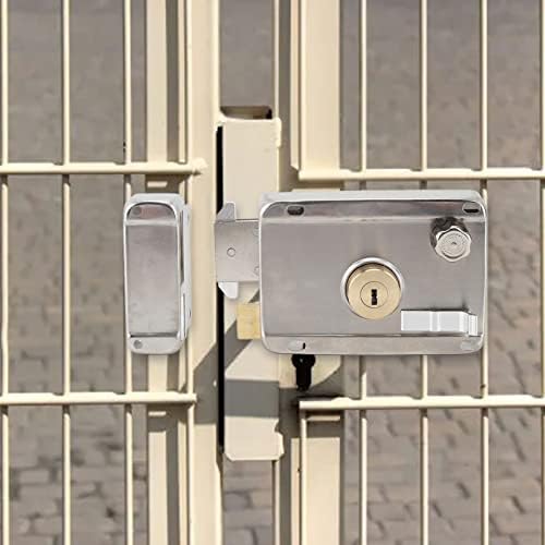 Stainless Steel Exterior Gate Lock with Anti Theft Handle