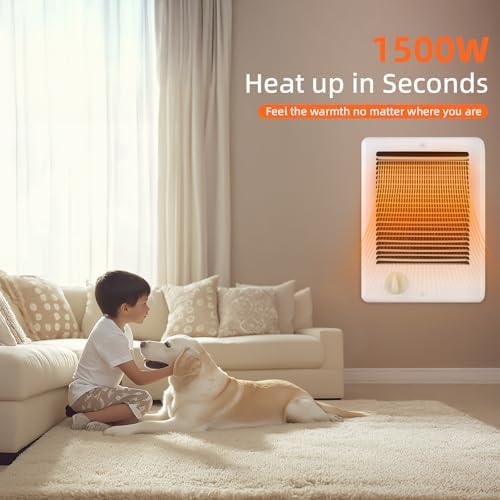 Hai Feipn Upgraded Electric Wall Heater with Thermostat