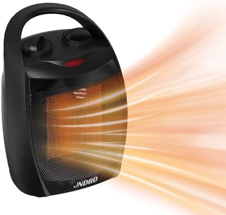 Portable Electric Space Heater with 1500W and 750W Settings