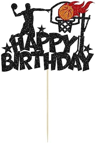 Ephlyn Basketball Birthday Cake Topper 1Pc