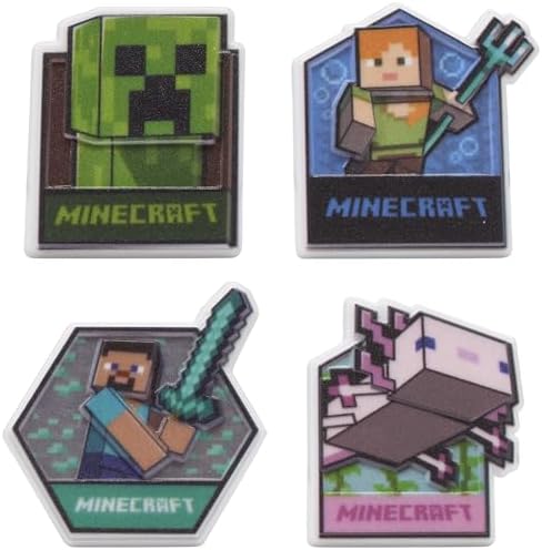 DecoPac Minecraft Lush Finds Cupcake Rings - 24 Pack 1