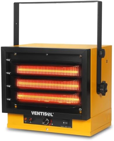 VENTISOL 5000W Garage Heater with 3 Heat Settings