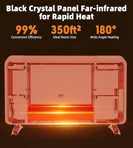 Leavesden 1500W Infrared Heater with Remote