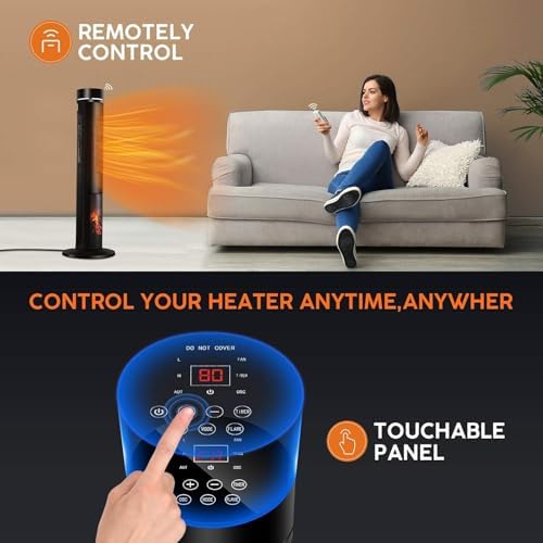 TRUSTECH 36 Inch Tower Space Heater for Large Room