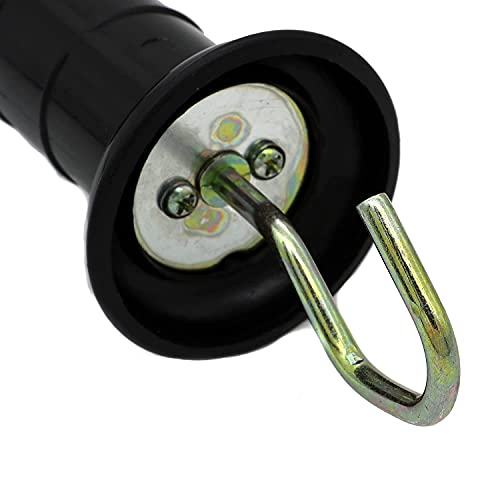 4 Pcs Plastic Electric Fence Gate Handle with Spring