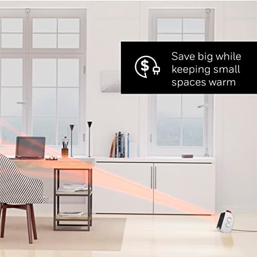 Honeywell UberHeat 5 Ceramic Space Heater for Small Rooms White