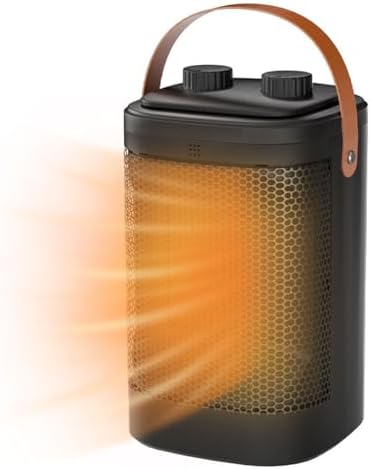 Homifinity 1500W Electric Space Heater with Thermostat 1