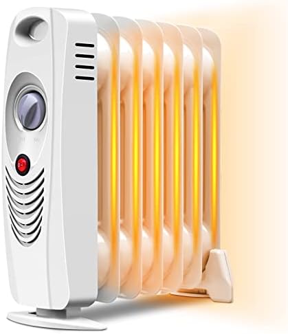 PETSITE Oil Filled Radiator Heater 700W Grey 1