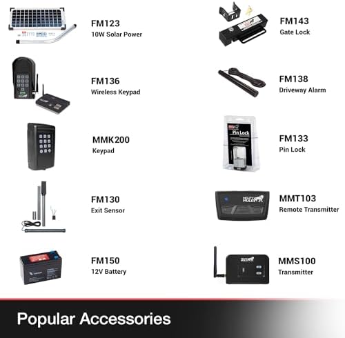 Mighty Mule MM371W Automatic Gate Opener Kit 1