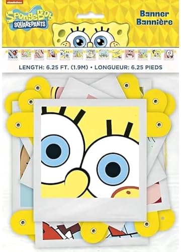 Unique SpongeBob SquarePants Decor Banner - Fun Party Decoration