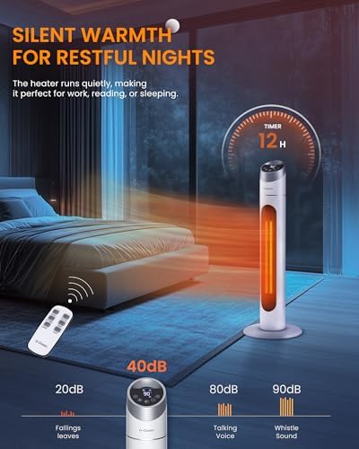 G-Ocean 34 Space Heater with Remote and Timer