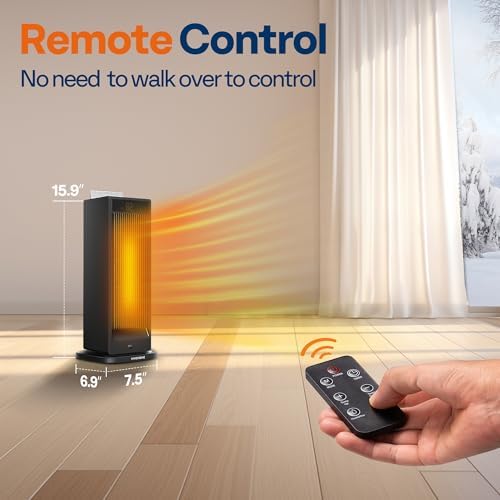 VIVOHOME Space Heater with Humidifier and Remote